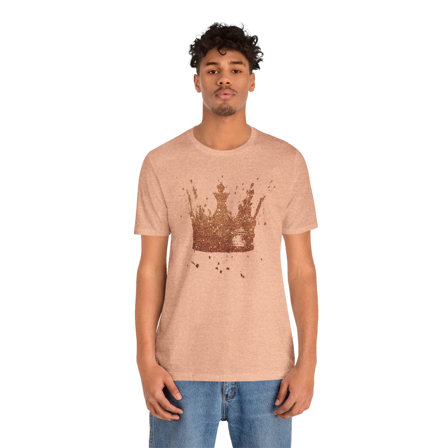 Golden Crown T-Shirt — Vintage Royalty Graphic Tee