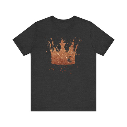 Golden Crown T-Shirt — Vintage Royalty Graphic Tee
