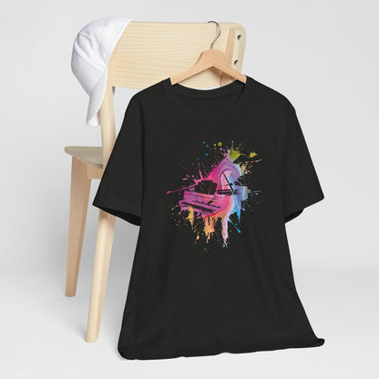 Play me to the Moon T‑Shirt — Colorful Music Lover Tee
