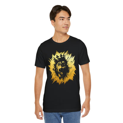 Golden King T-Shirt — Grunge King Graphic Tee