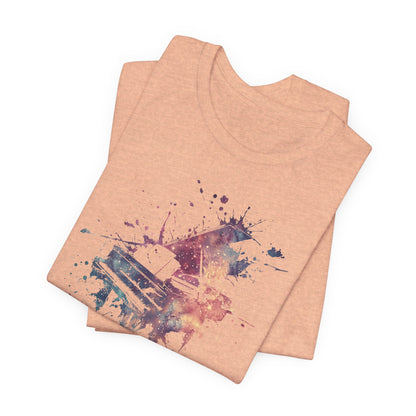 Play me to the Moon T‑Shirt — Colorful Music Lover Tee