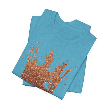 Golden Crown T-Shirt — Vintage Royalty Graphic Tee