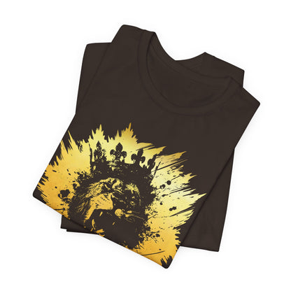 Golden King T-Shirt — Grunge King Graphic Tee
