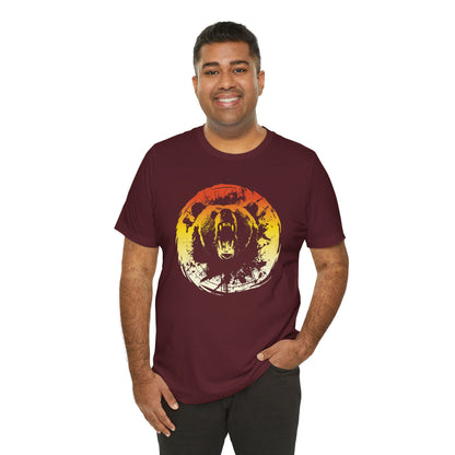 Roaring Grizzly Sunset Tee
