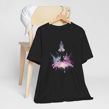 Galaxy Rocket Splash T-Shirt