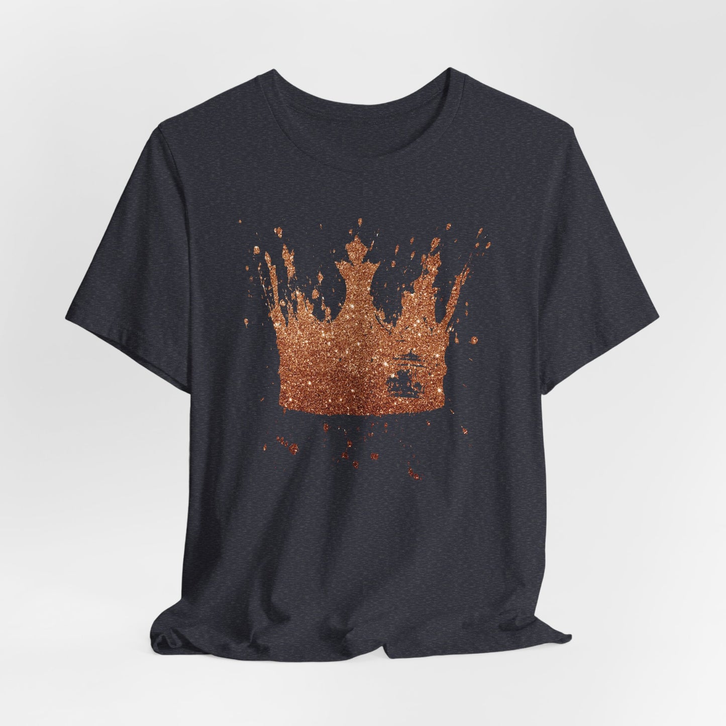 Golden Crown T-Shirt — Vintage Royalty Graphic Tee