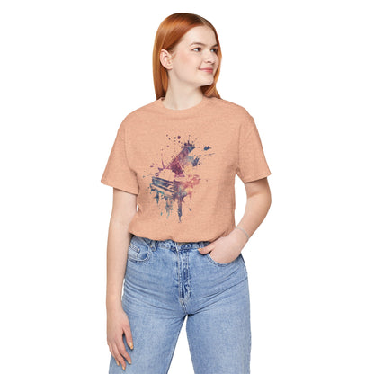Play me to the Moon T‑Shirt — Colorful Music Lover Tee