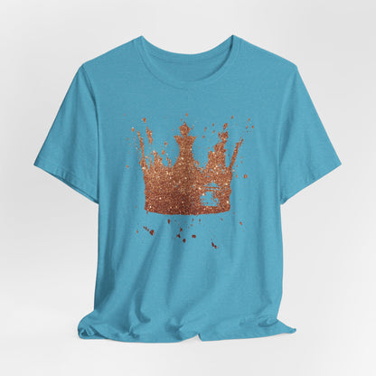 Golden Crown T-Shirt — Vintage Royalty Graphic Tee