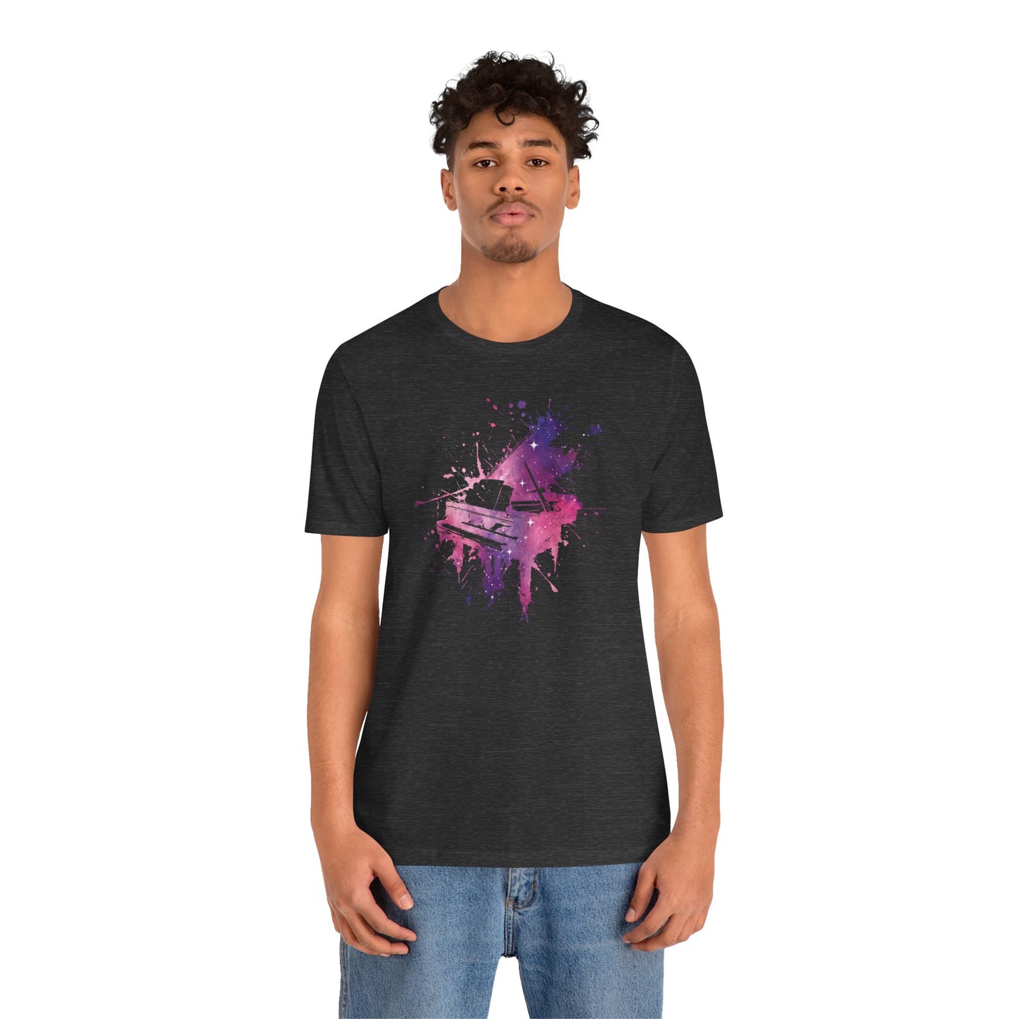 Play me to the Moon T‑Shirt — Colorful Music Lover Tee
