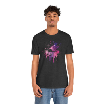 Play me to the Moon T‑Shirt — Colorful Music Lover Tee