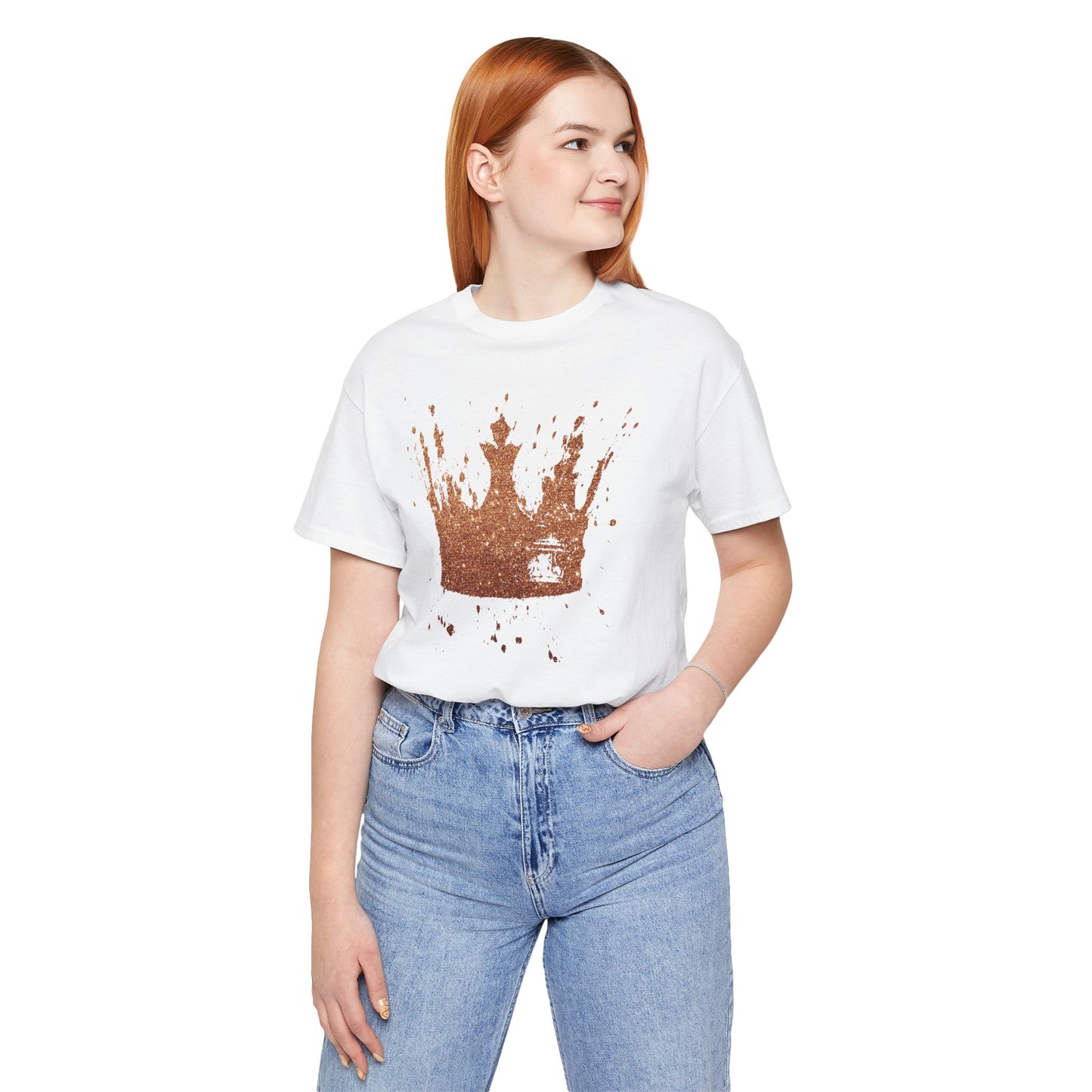 Golden Crown T-Shirt — Vintage Royalty Graphic Tee