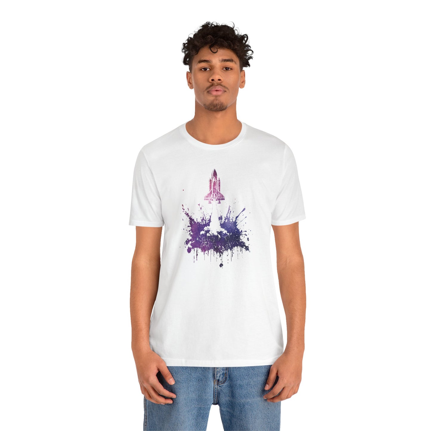 Galaxy Rocket Splash T-Shirt