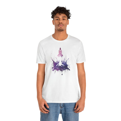 Galaxy Rocket Splash T-Shirt