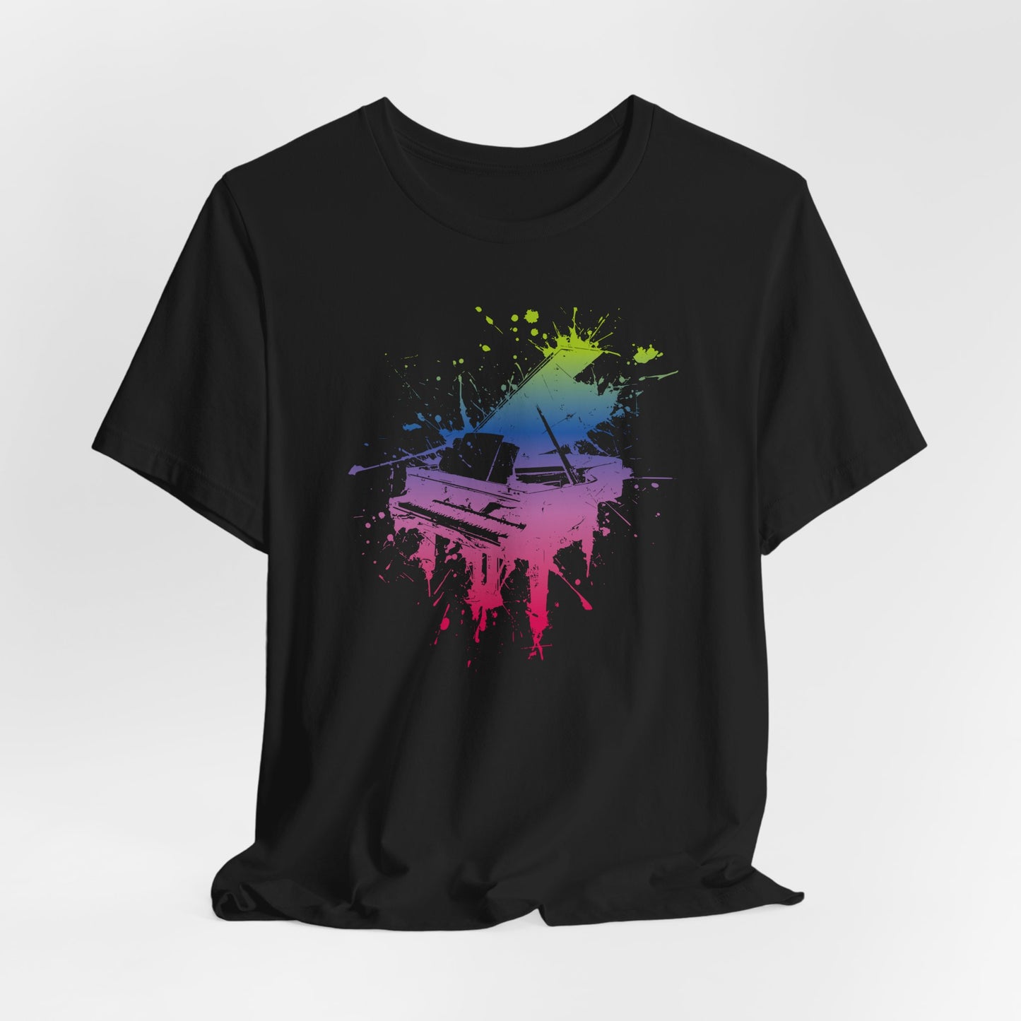 Play me to the Moon T‑Shirt — Colorful Music Lover Tee