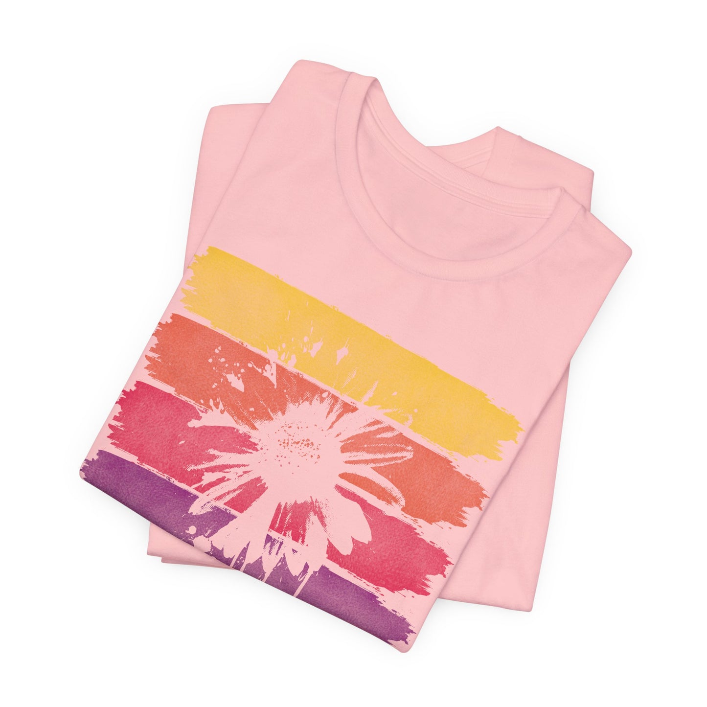 Paint-Splatter Daisy T-Shirt