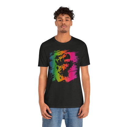 Fight the Power T‑Shirt — Neon Statement Tee