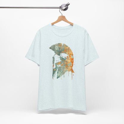 Spartan Helmet T‑Shirt — Rustic Warrior Graphic Tee