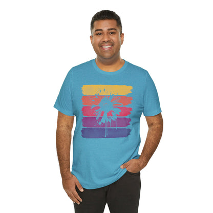Paint-Splatter Daisy T-Shirt