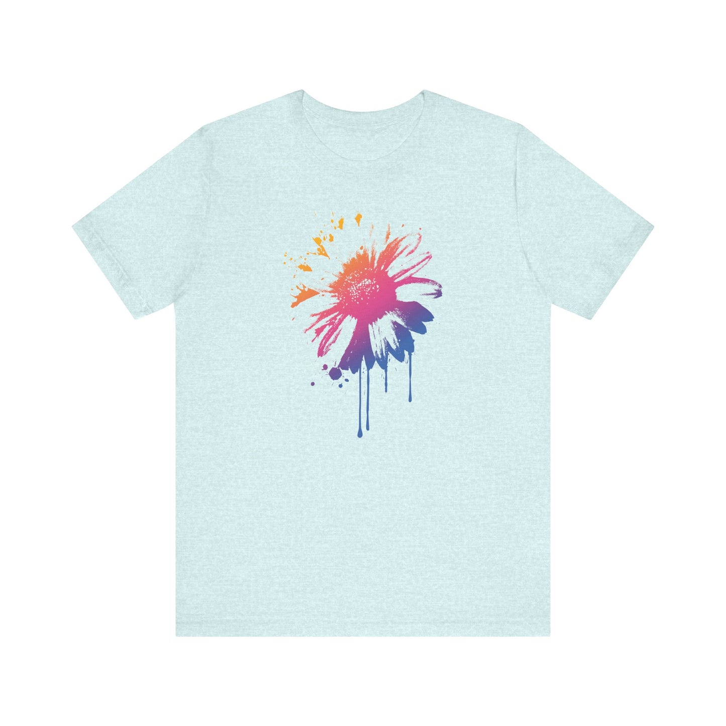 Paint-Splatter Daisy T-Shirt