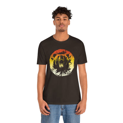 Roaring Grizzly Sunset Tee