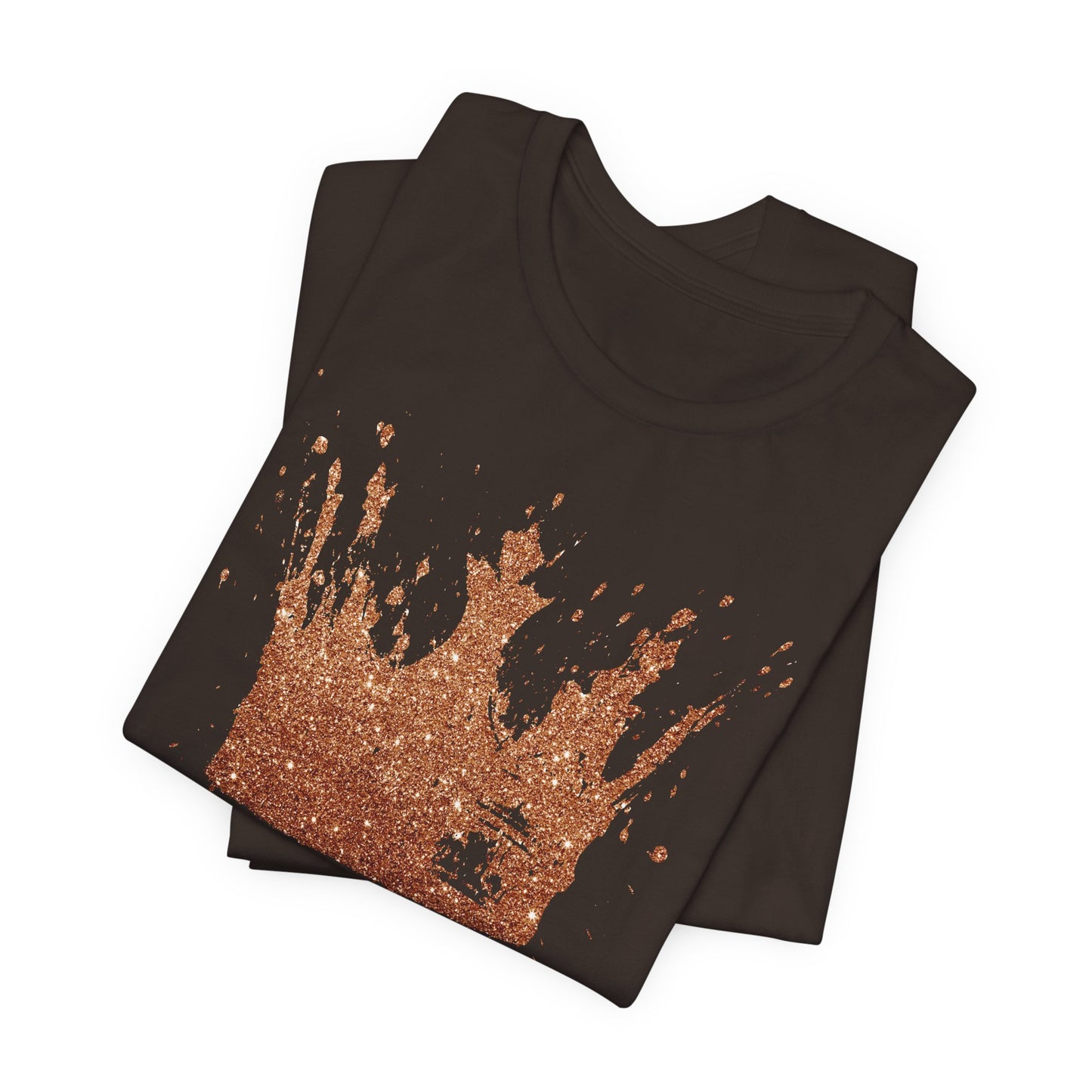 Golden Crown T-Shirt — Vintage Royalty Graphic Tee