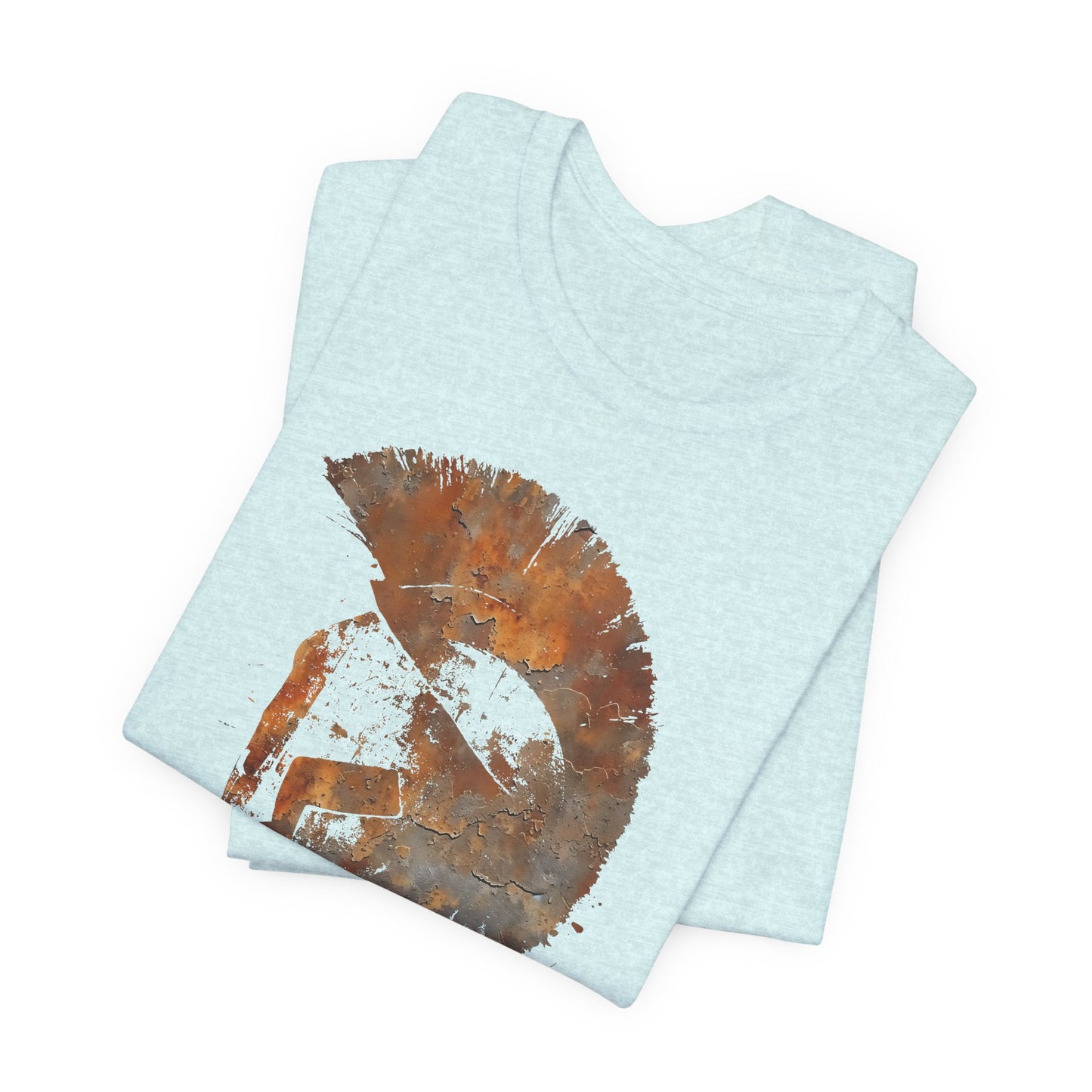 Spartan Helmet T‑Shirt — Rustic Warrior Graphic Tee