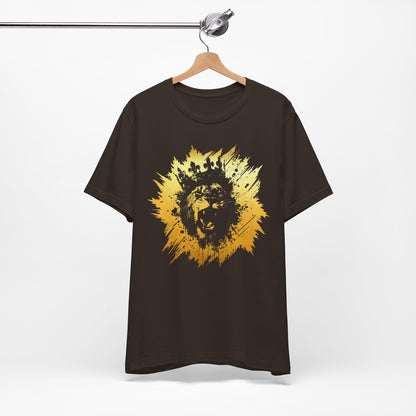 Golden King T-Shirt — Grunge King Graphic Tee