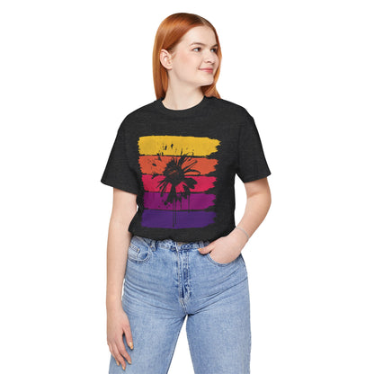 Paint-Splatter Daisy T-Shirt