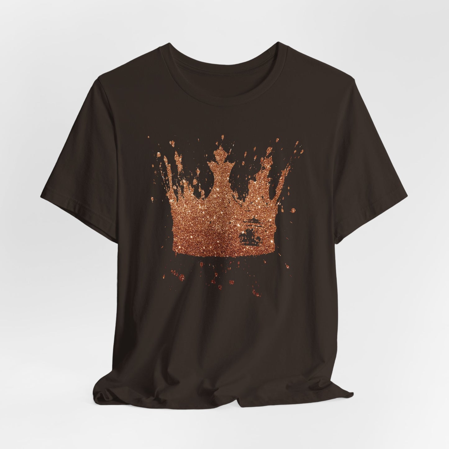 Golden Crown T-Shirt — Vintage Royalty Graphic Tee