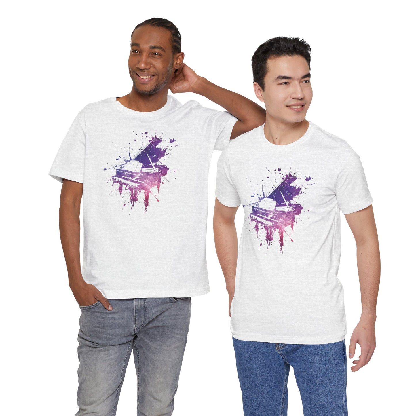 Play me to the Moon T‑Shirt — Colorful Music Lover Tee