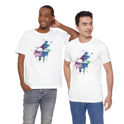 Play me to the Moon T‑Shirt — Colorful Music Lover Tee