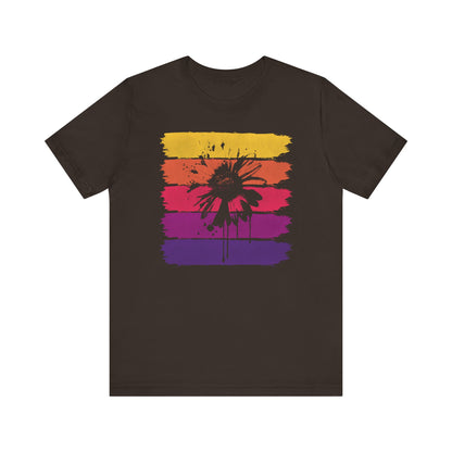 Paint-Splatter Daisy T-Shirt