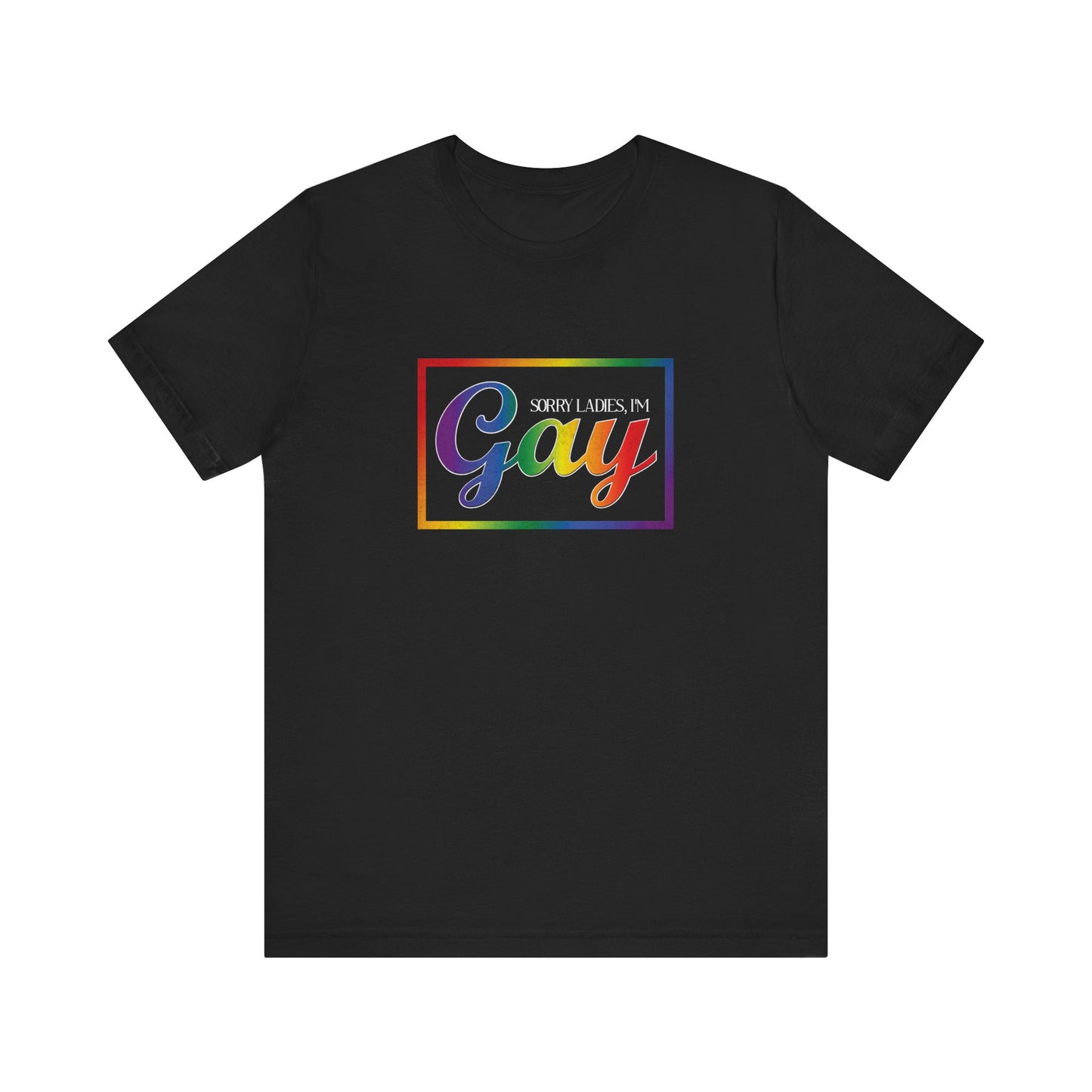 Gay Rainbow Pride Tee — Retro 'Proud to Be Gay' Graphic T-Shirt