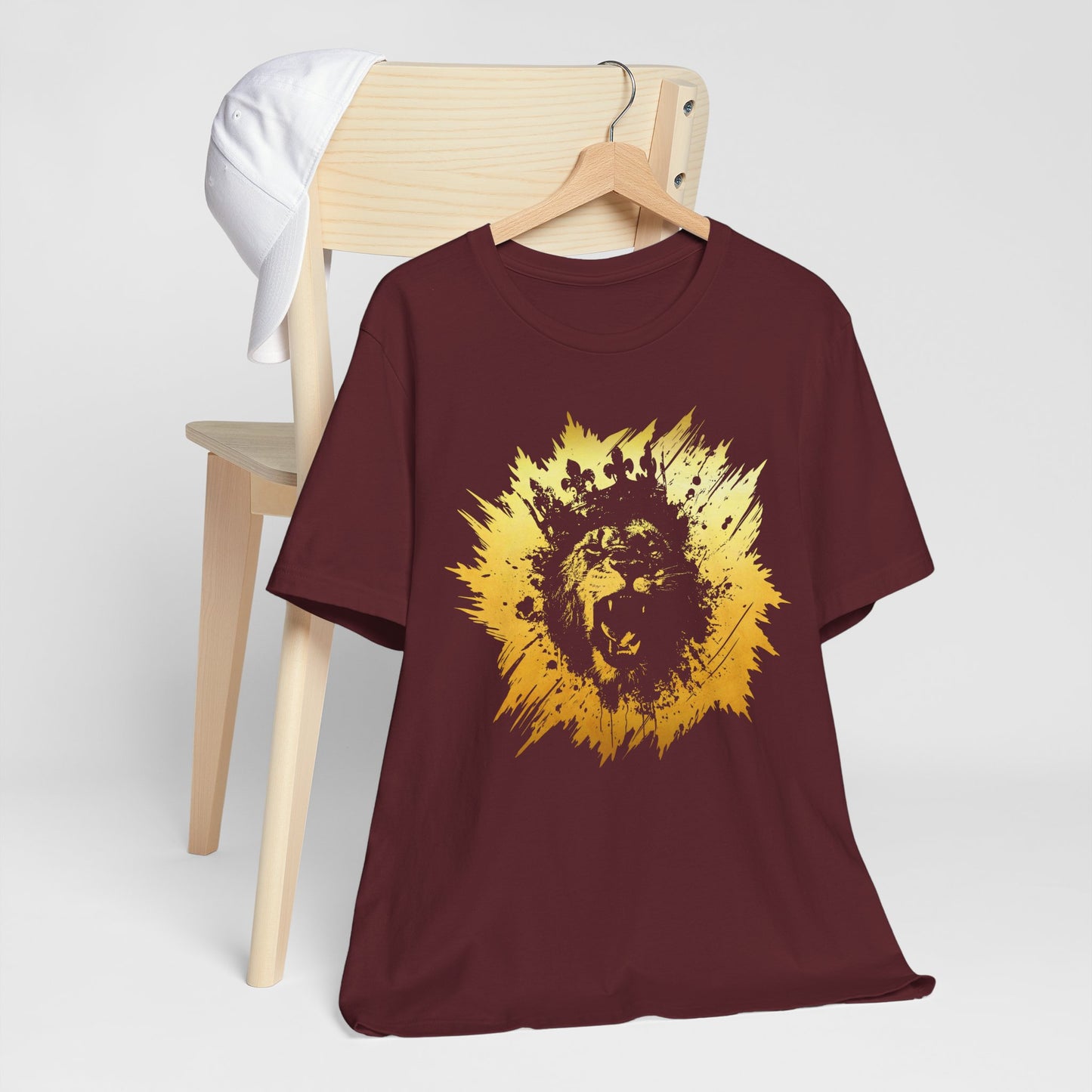 Golden King T-Shirt — Grunge King Graphic Tee