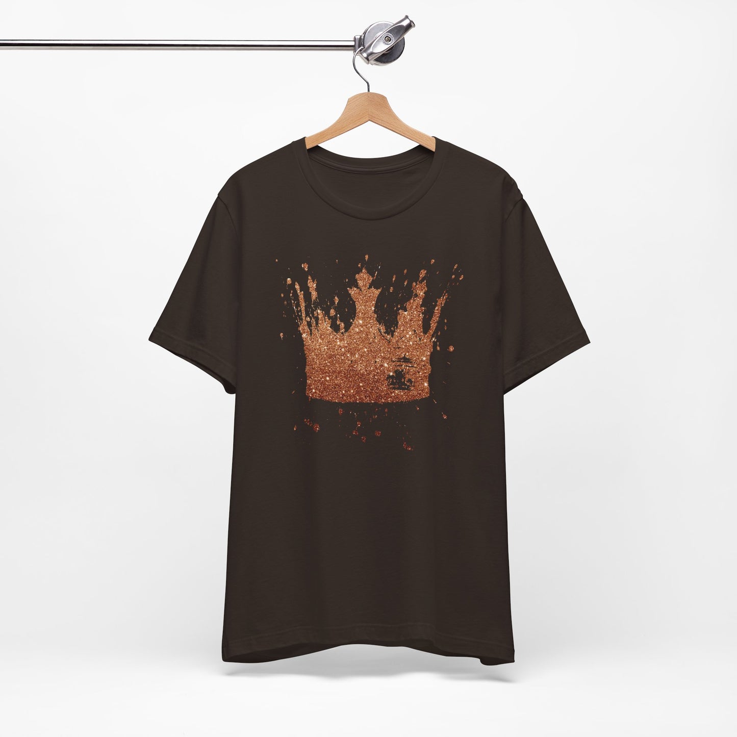 Golden Crown T-Shirt — Vintage Royalty Graphic Tee