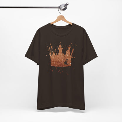 Golden Crown T-Shirt — Vintage Royalty Graphic Tee