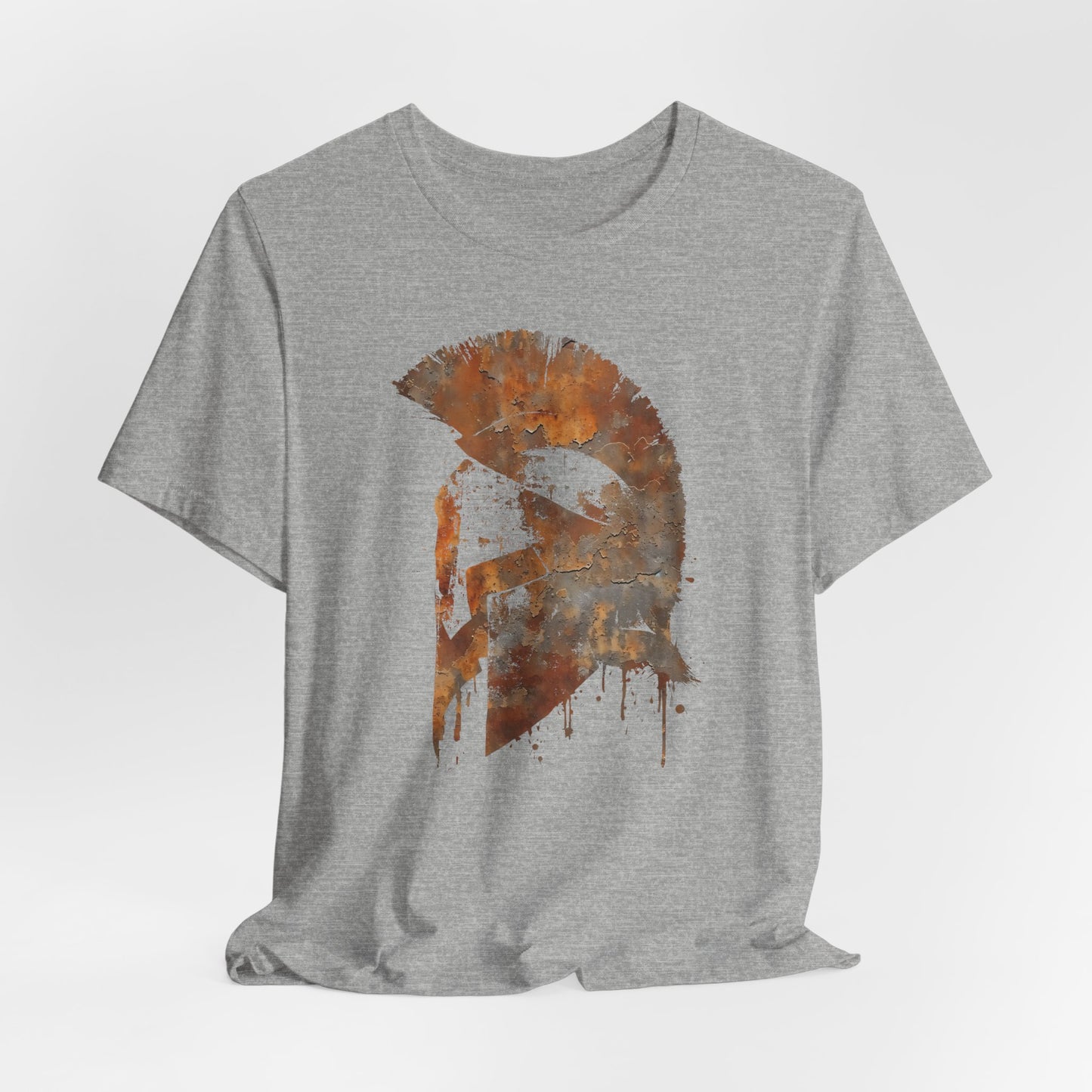 Spartan Helmet T‑Shirt — Rustic Warrior Graphic Tee
