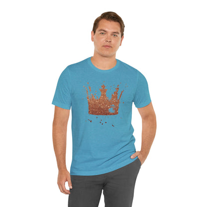 Golden Crown T-Shirt — Vintage Royalty Graphic Tee