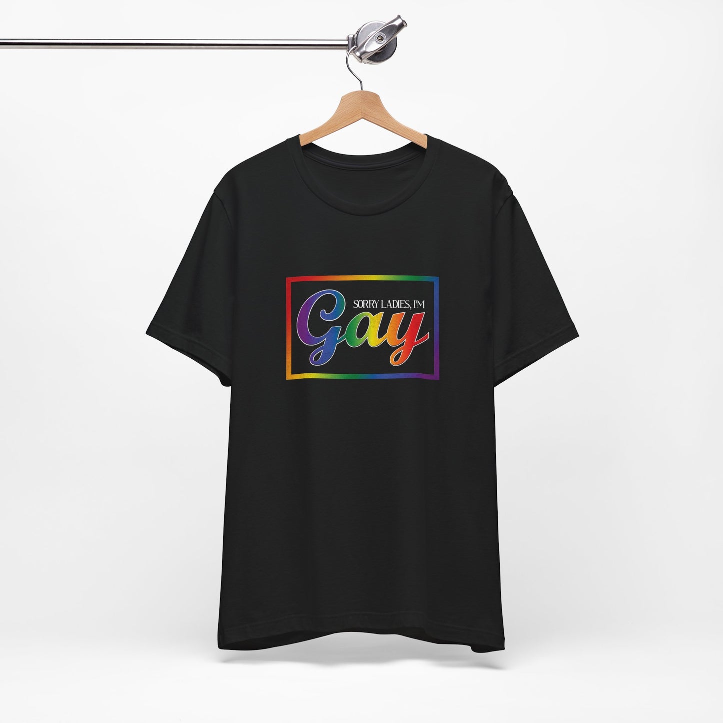 Gay Rainbow Pride Tee — Retro 'Proud to Be Gay' Graphic T-Shirt