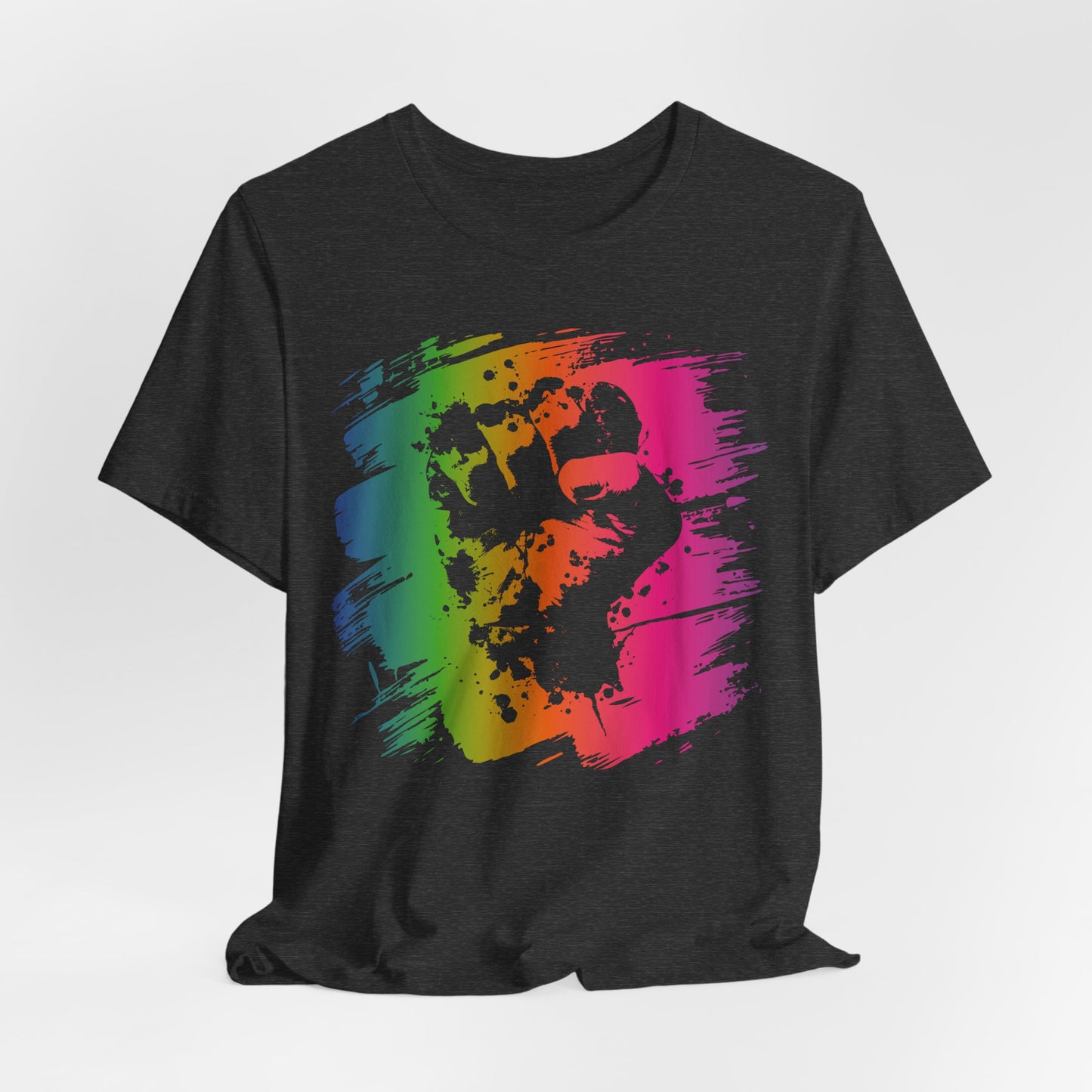 Fight the Power T‑Shirt — Neon Statement Tee