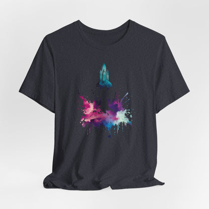 Galaxy Rocket Splash T-Shirt