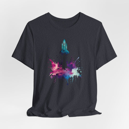 Galaxy Rocket Splash T-Shirt