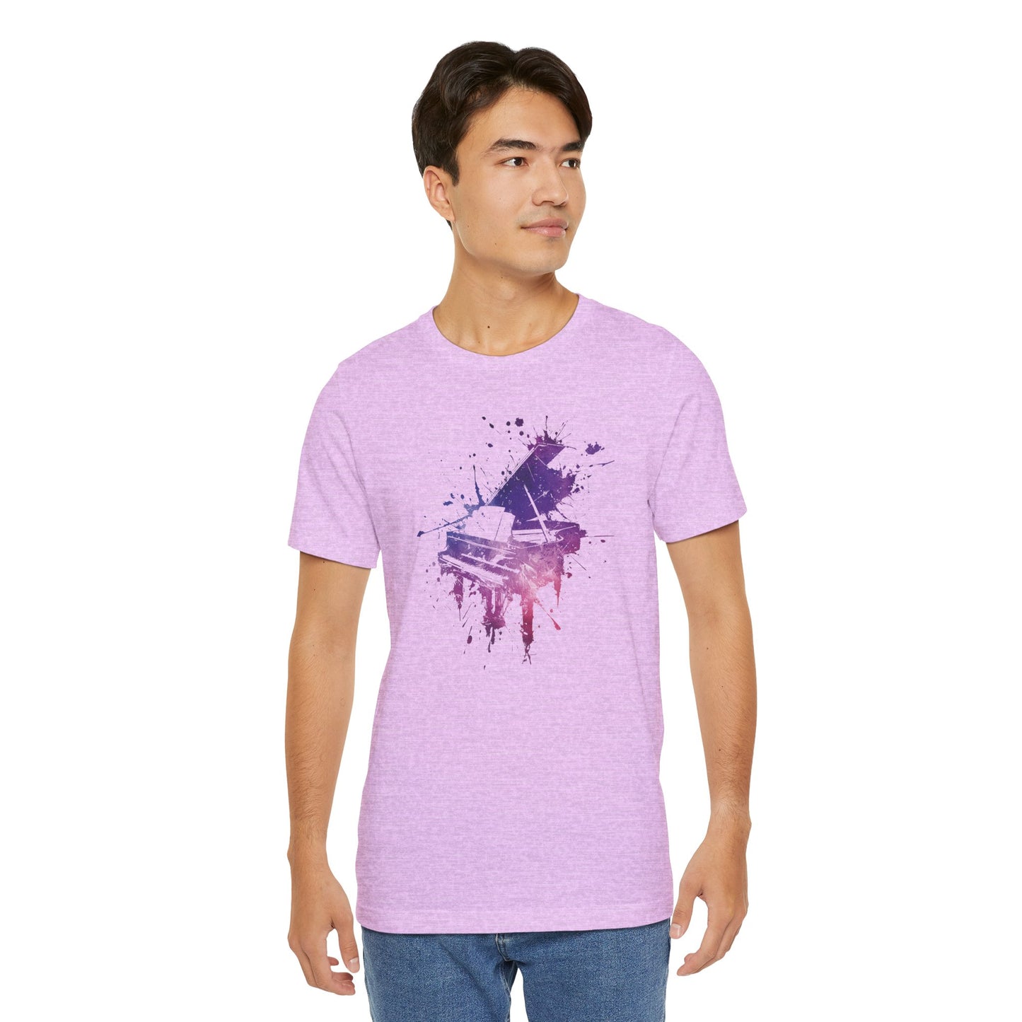 Play me to the Moon T‑Shirt — Colorful Music Lover Tee