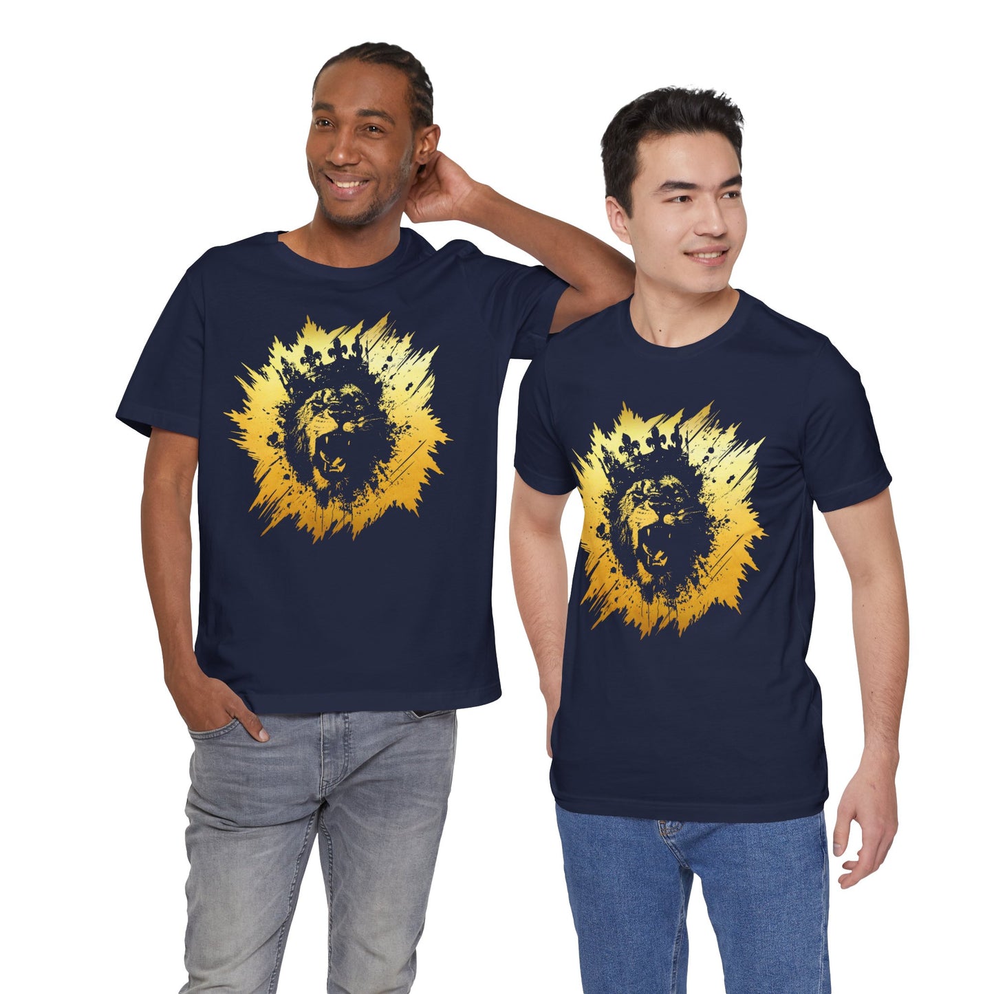 Golden King T-Shirt — Grunge King Graphic Tee