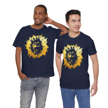 Golden King T-Shirt — Grunge King Graphic Tee