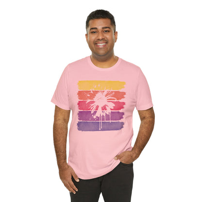 Paint-Splatter Daisy T-Shirt