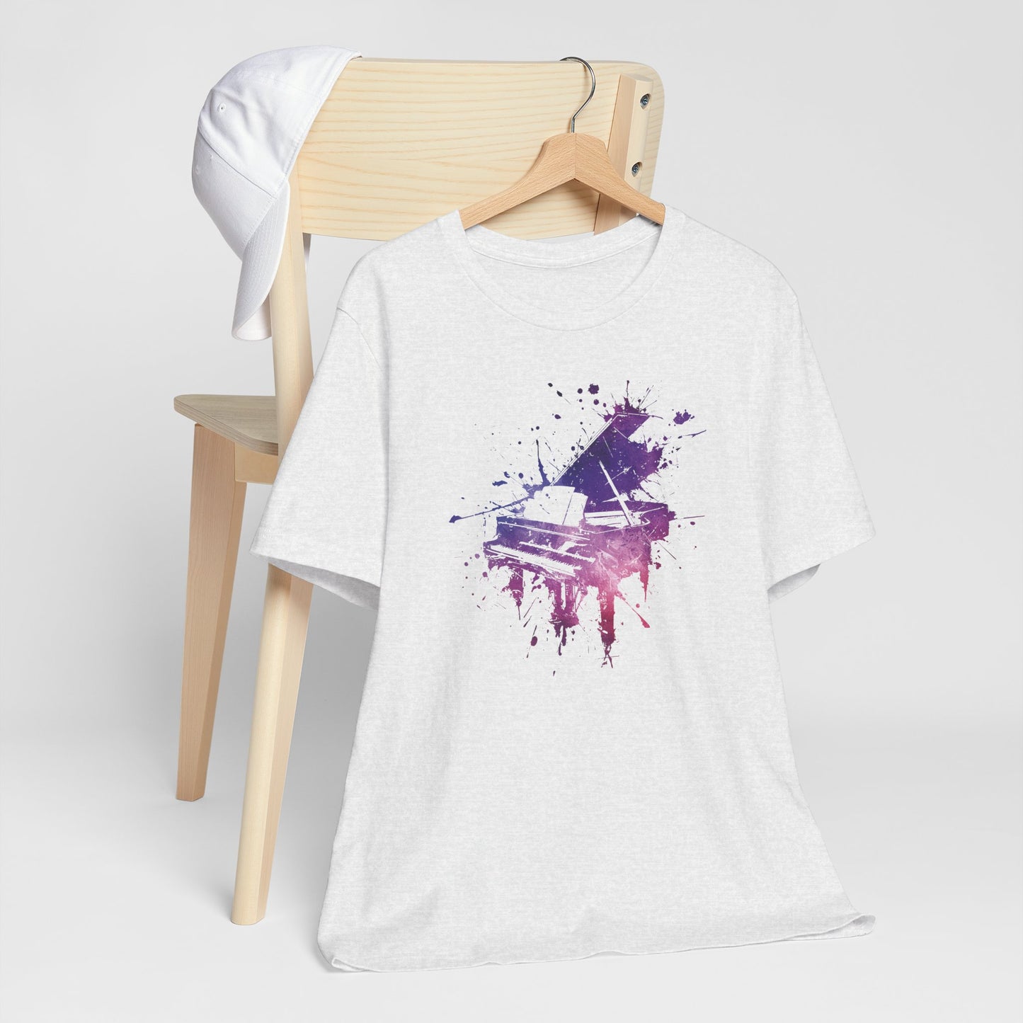 Play me to the Moon T‑Shirt — Colorful Music Lover Tee