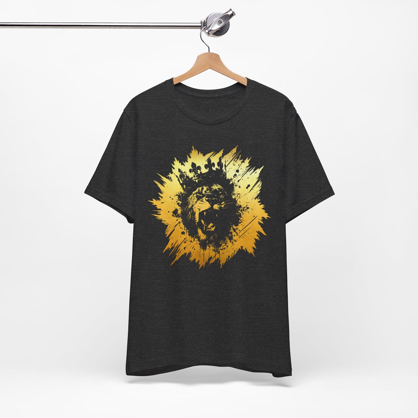 Golden King T-Shirt — Grunge King Graphic Tee