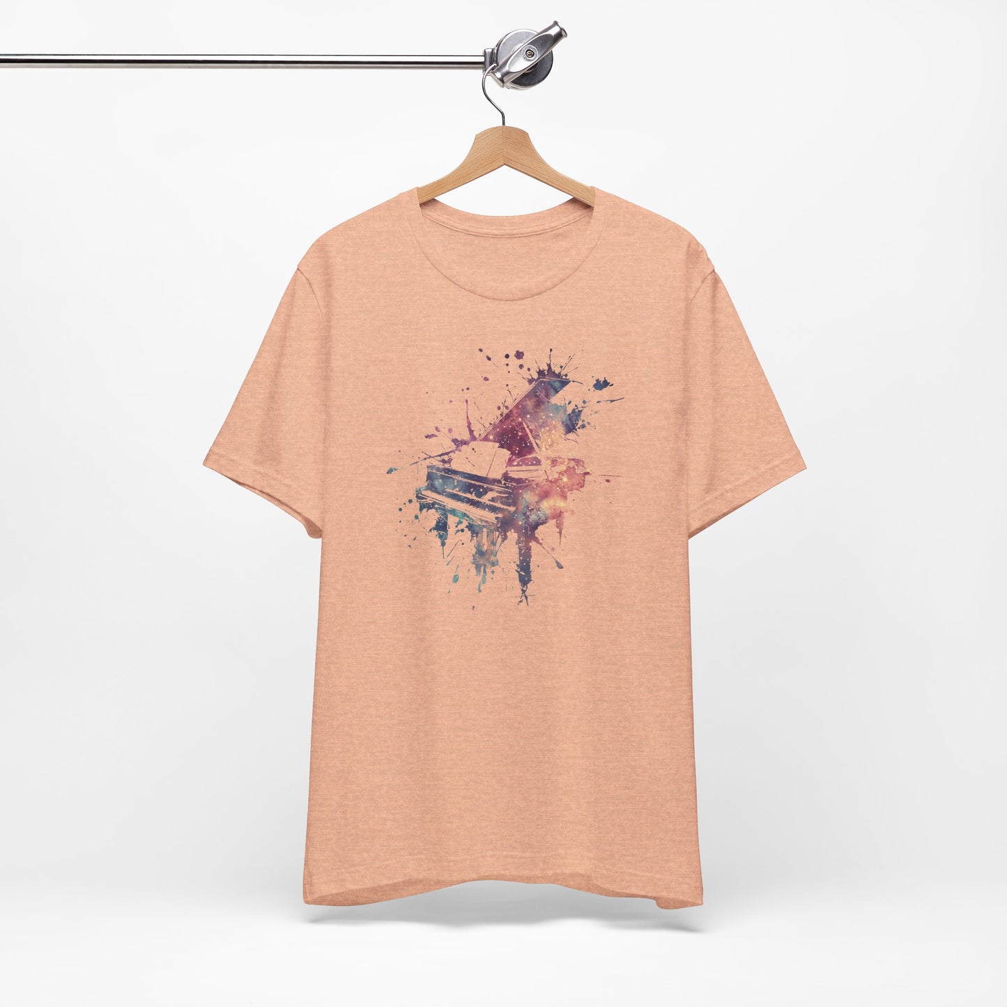 Play me to the Moon T‑Shirt — Colorful Music Lover Tee