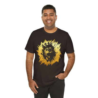 Golden King T-Shirt — Grunge King Graphic Tee